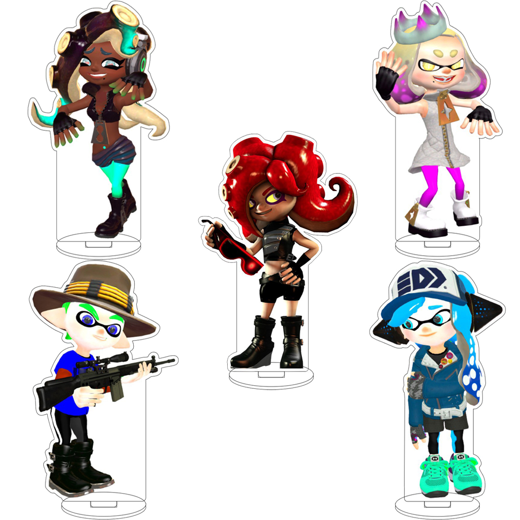 Men'S Accessories Anime - 16CM Anime Game Splatoon Inkling Girl