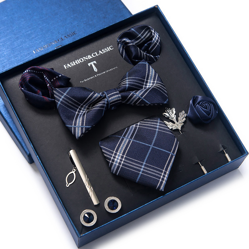 Neck Tie Set Box - Bán Buôn Cổ Điển Quà Cưới