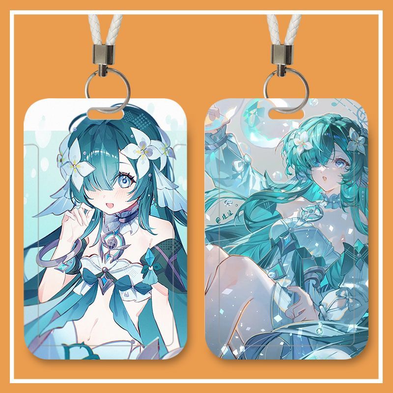 Men'S Accessories Anime - Anime Vodyanitsa ID Card Holder Neck