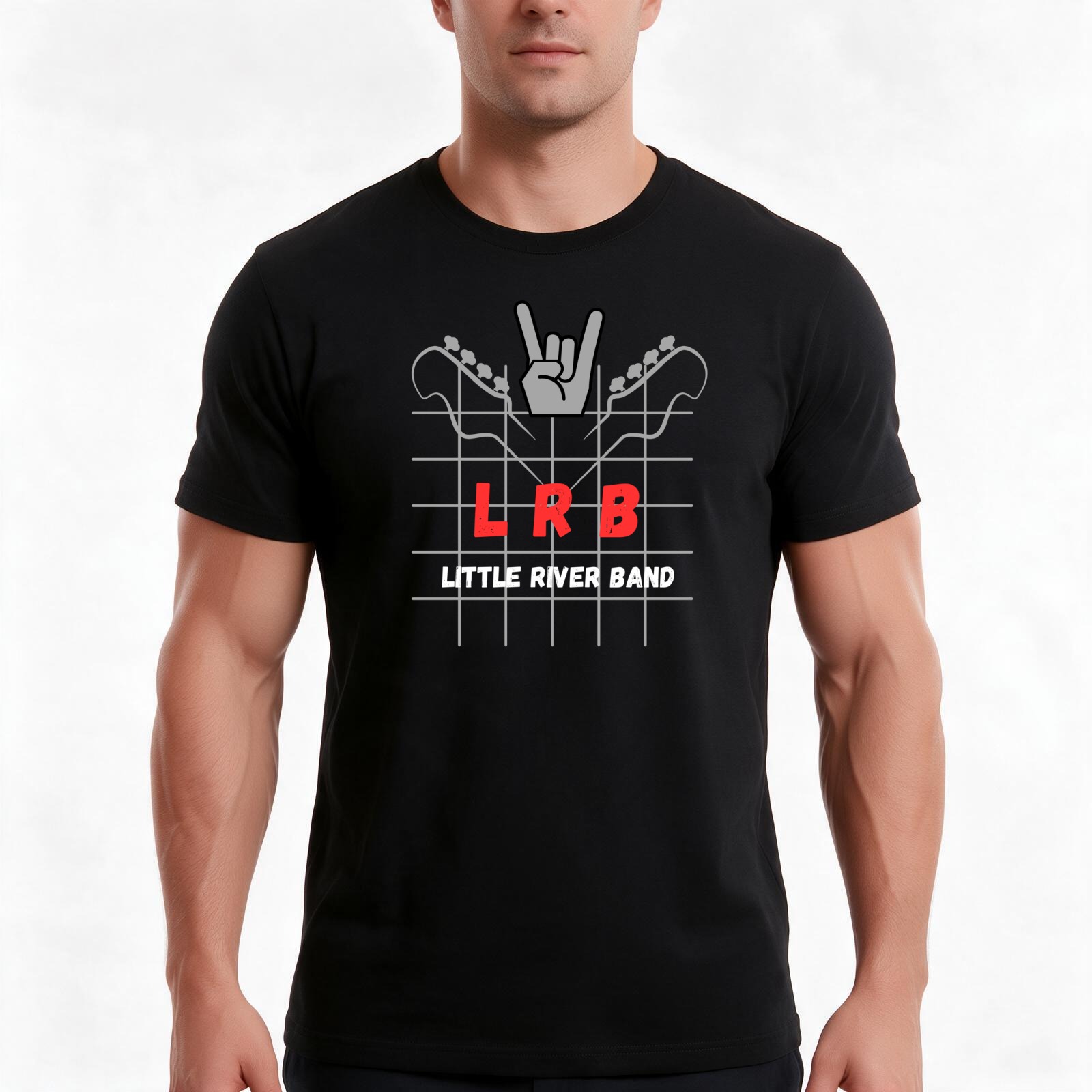 Men'S Accessories Wardrobe - LRB-Little River Band Tshirt for Concert,