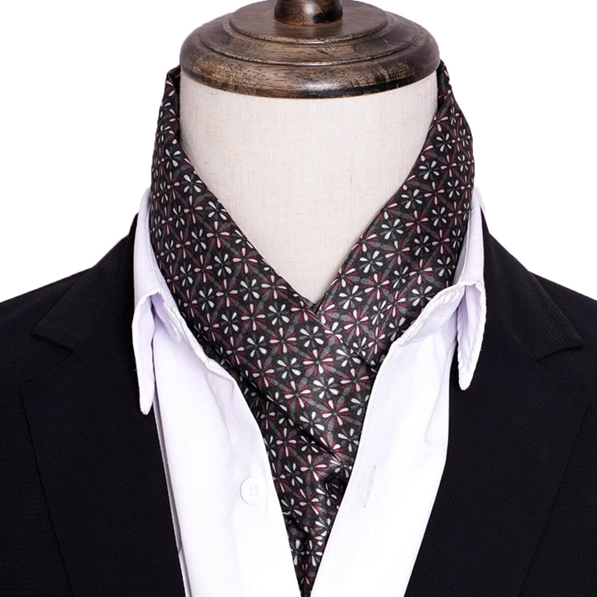 New Men's Stripe Silk Scarf Ho - đánh giá và giá Men Accessories For Travel