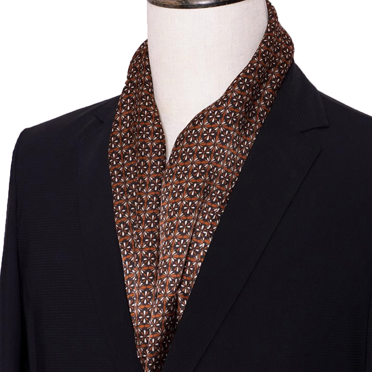 New Men's Stripe Silk Scarf Ho - đánh giá và giá Men Accessories For Travel
