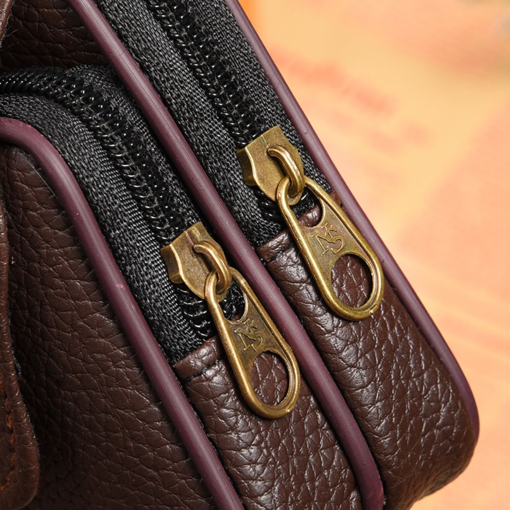 Casual PU Leather Men Waist Ba - đánh giá và giá Men Accessories For Travel