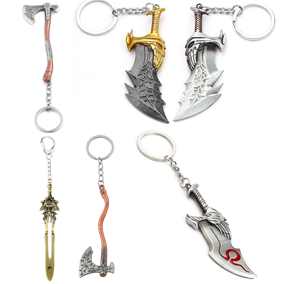 God of War 4 Kratos Sword Keyc - đánh giá và giá Men Accessories Chain