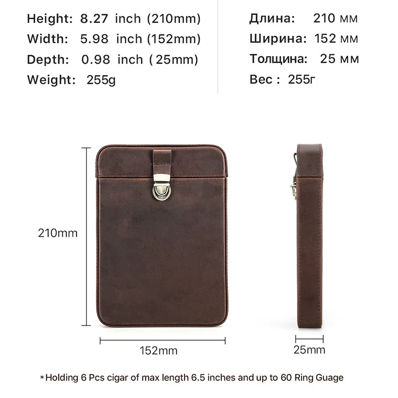 6pcs-slot geniue drawer Cigar  - đánh giá và giá Men Accessories Drawer