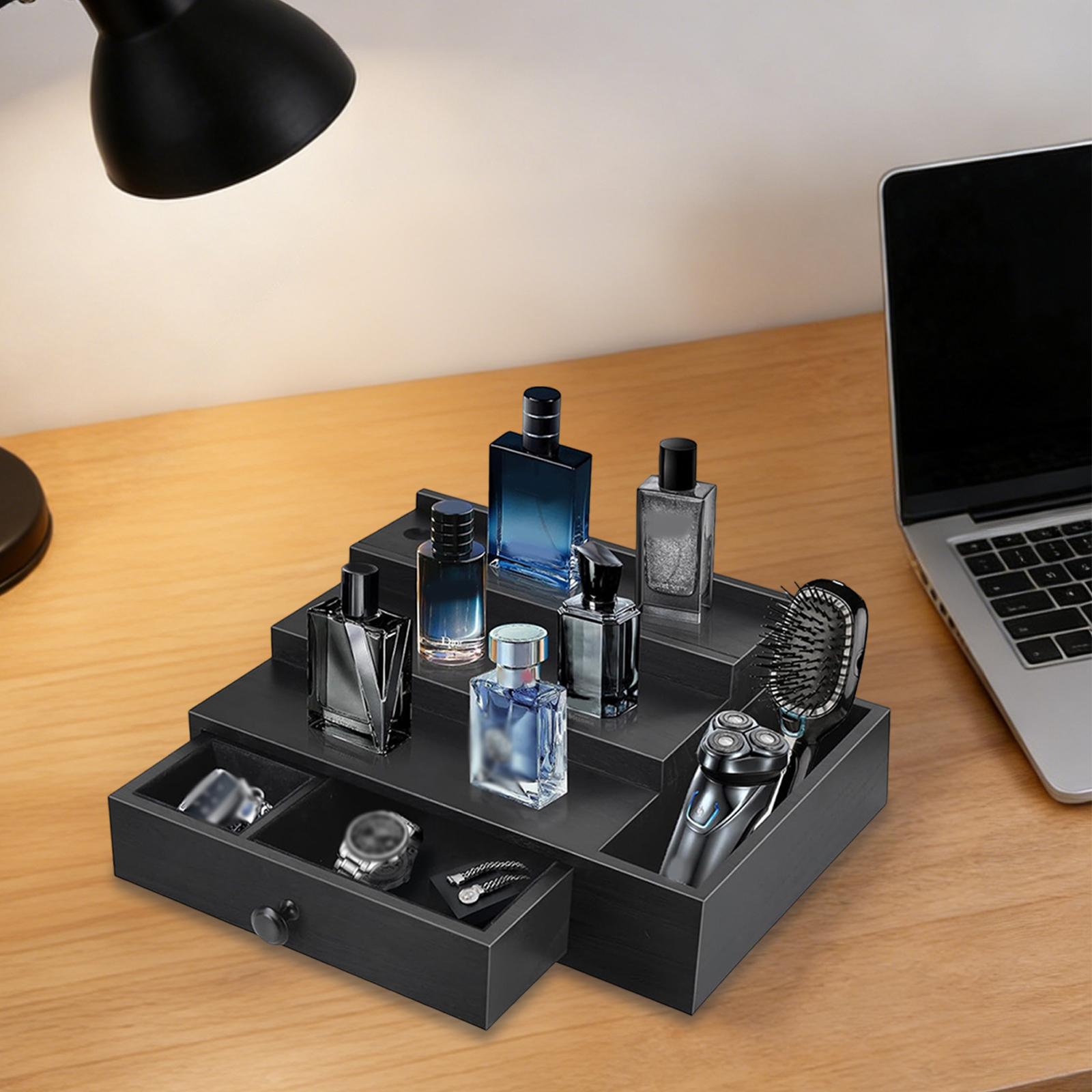 Trapezoidal Perfume Organizer  - đánh giá và giá Men Accessories Drawer