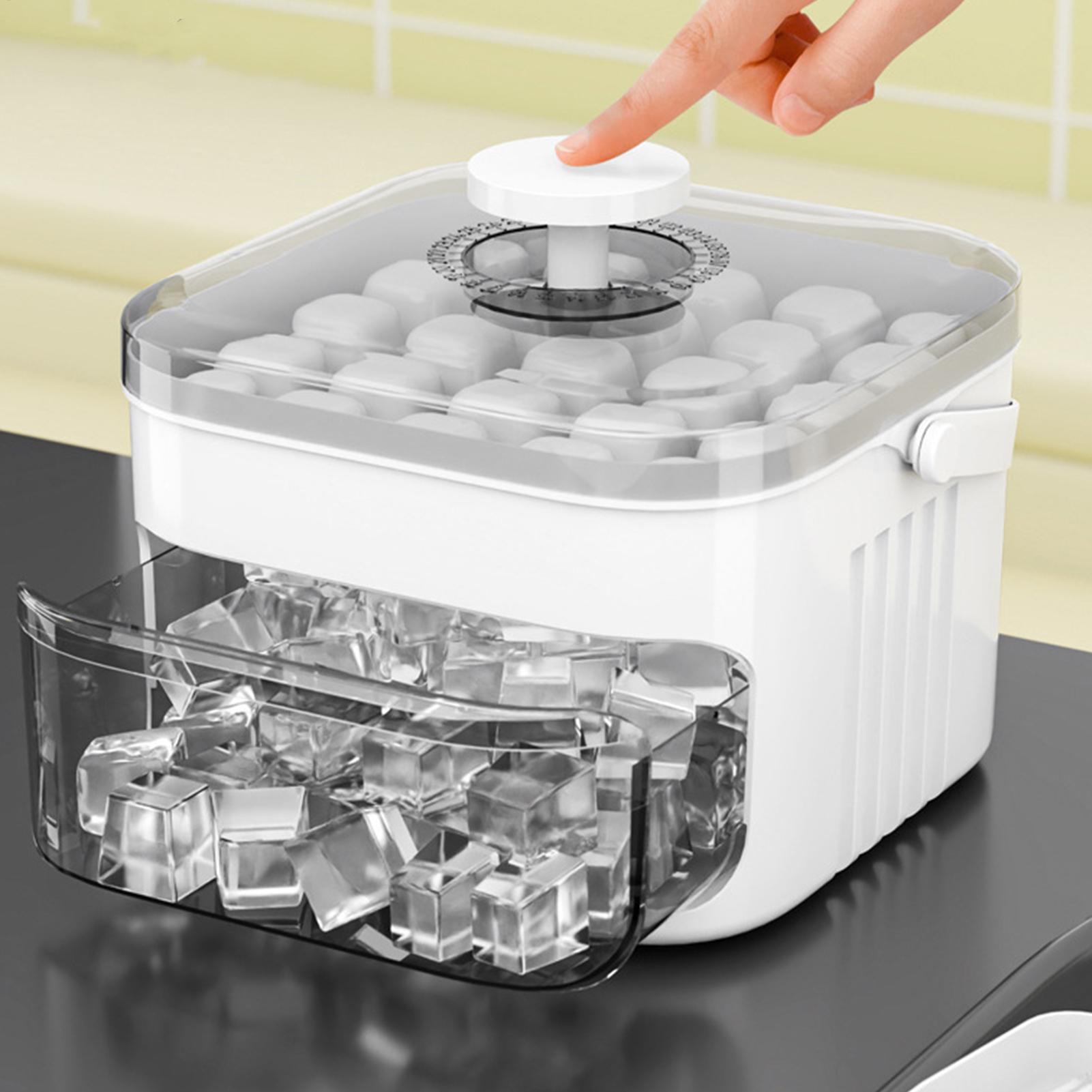 Compact Double Layer Ice Cube  - đánh giá và giá Men Accessories Drawer