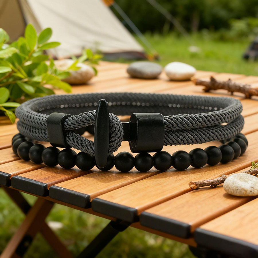 Unique Anchor 2Pcs Man Bracele - đánh giá và giá Men'S Vacation Accessories