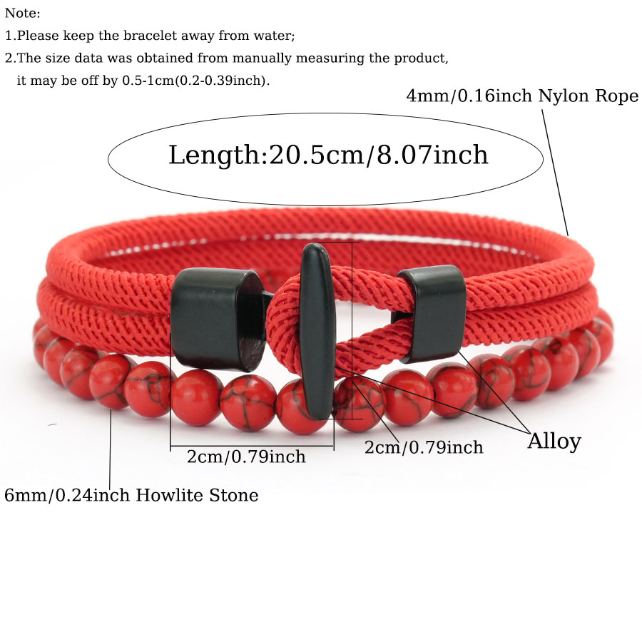Unique Anchor 2Pcs Man Bracele - đánh giá và giá Men'S Vacation Accessories