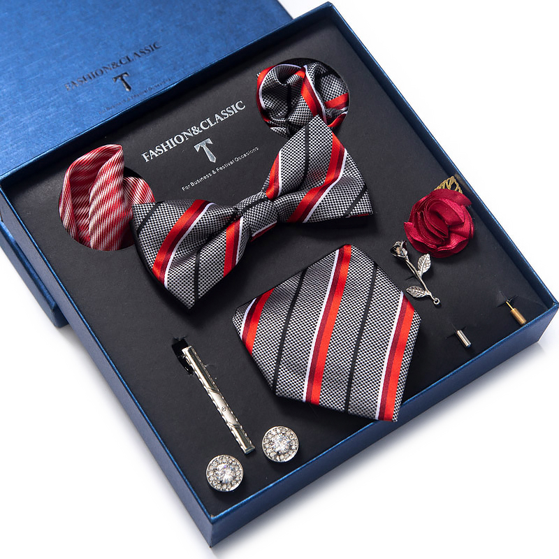 Bán Buôn Cổ Điển Quà Cưới Phối - đánh giá và giá Neck Tie Set Box
