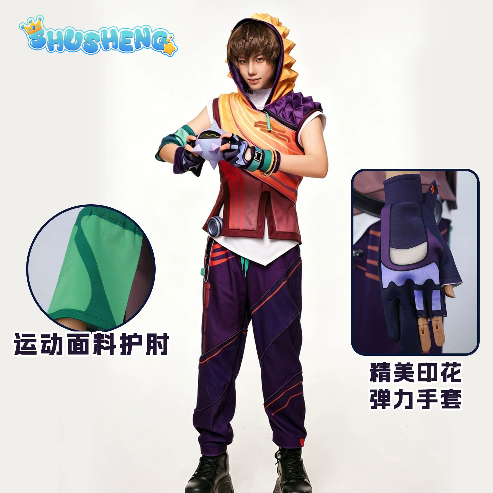 Valorant Miks Cosplay Costume  - đánh giá và giá Men'S Accessories Anime