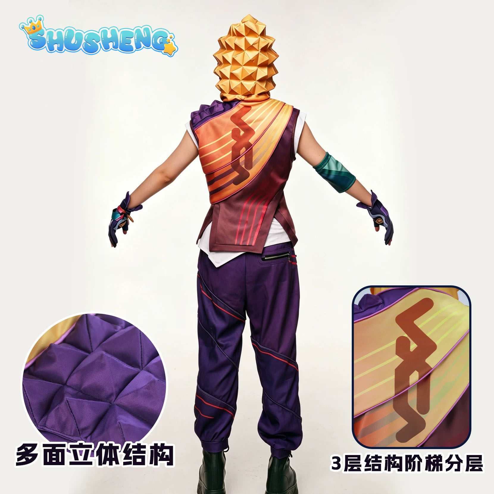Valorant Miks Cosplay Costume  - đánh giá và giá Men'S Accessories Anime