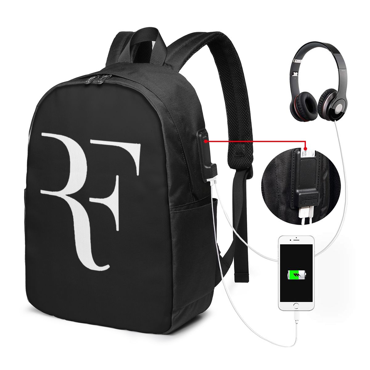 Roger Federer Backpack Travel  - đánh giá và giá Men Accessories For Travel