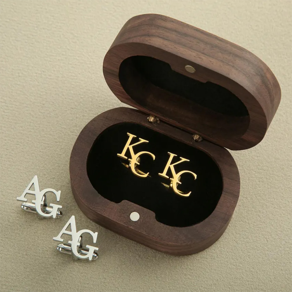 Personalized First Letter Comb - đánh giá và giá Cufflink Box Set