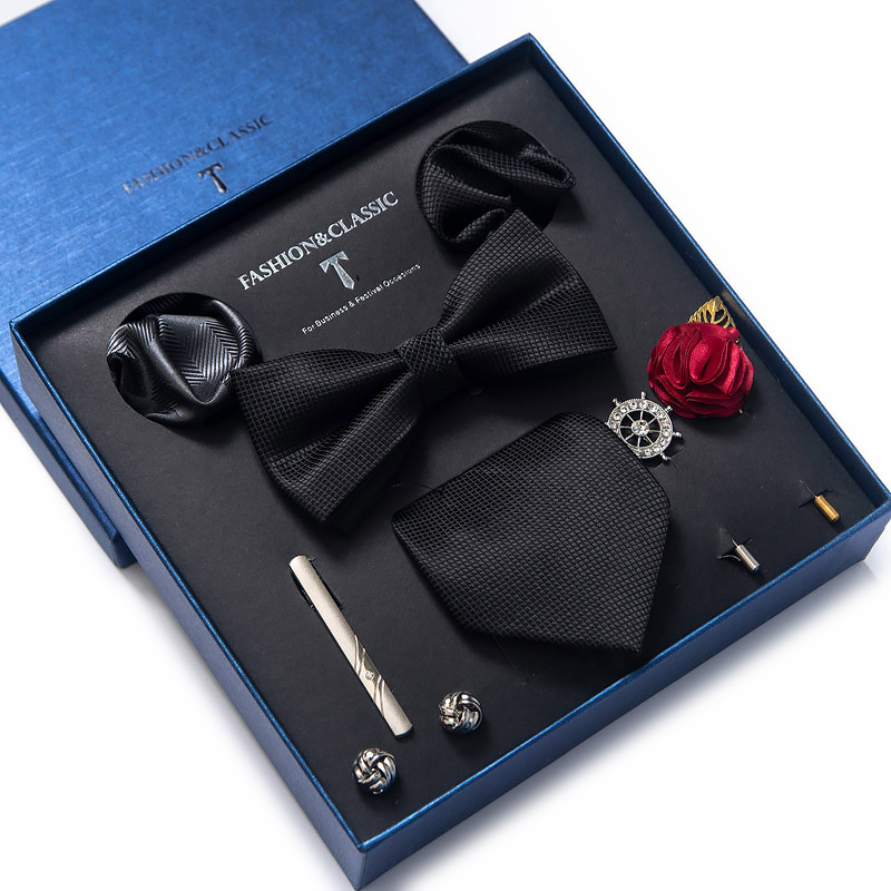 Holiday Present Tie Handkerchi - đánh giá và giá Cufflink Box Set